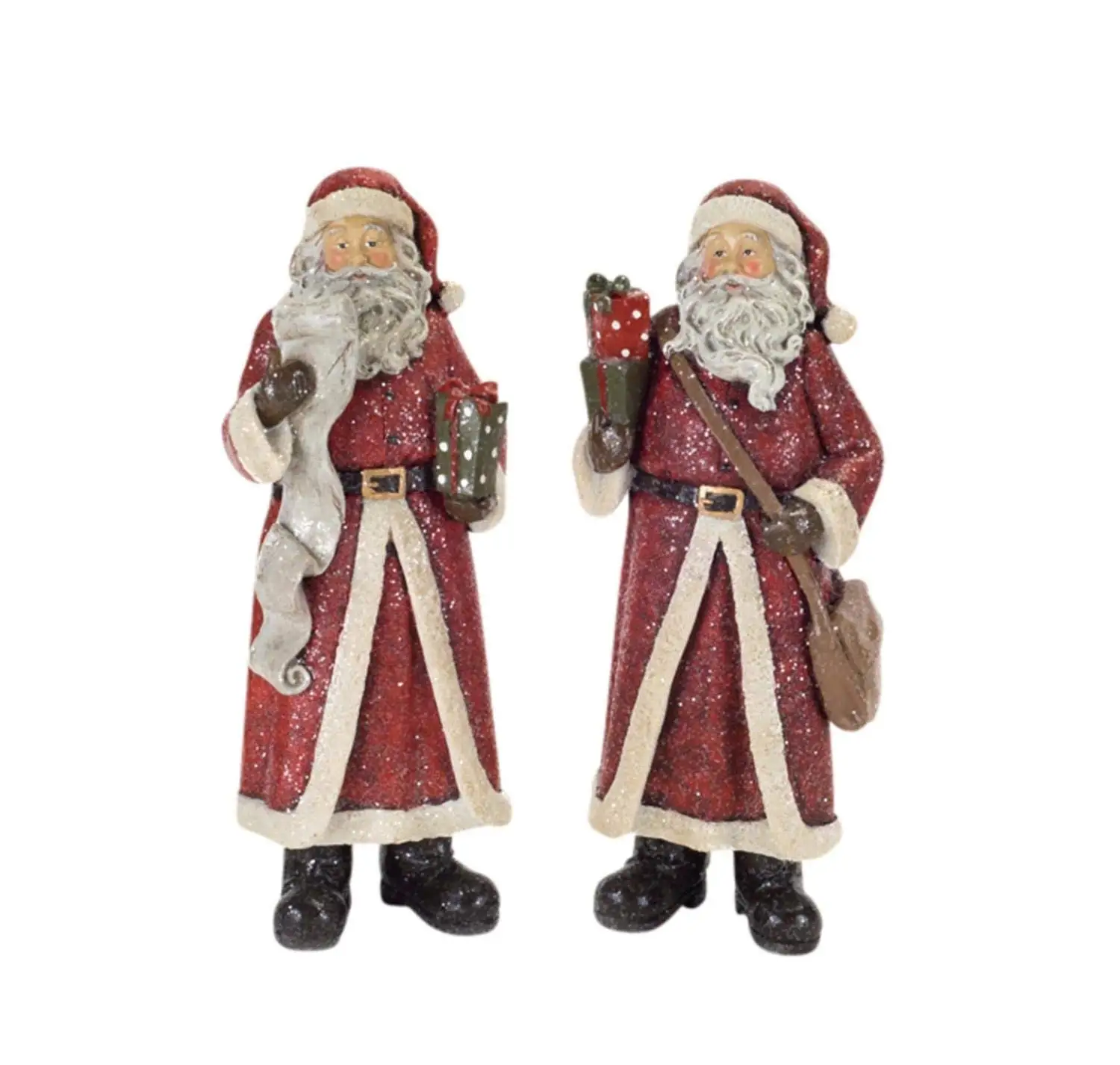 santa around the world figurines