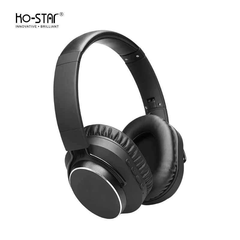 

KO-STAR Deep Bass Headphones 2021 Bluetooth 5.0 Wireless Over-Ear Headphones with Noise Cancelling