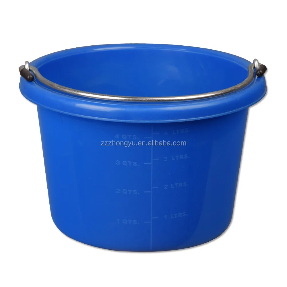 plastic bucket capacity