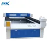 coconut shell laser cutter double heads engraving machine SKL-1325 cutting for wood arts ruber plate 150W