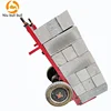 Construction site Pull Bricks Electric flatbed truck transport truck handling add gas block brick electric trolley