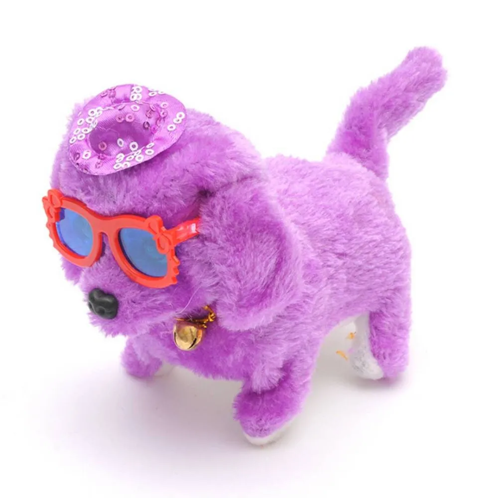 Latest Animal Pet Plush Interactive Dog Toy Stuffed Battery Operated