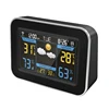 WiFi weather station LCD alarm clock accurate internet time and weather forecast controlled by APP indoor outdoor temperature