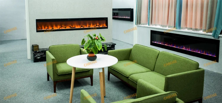 Effect Electric Insert Fireplace, 750W, Metal - detail 30
