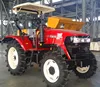 Chinese 2WD wheel farm tractor WD704 work in the garden