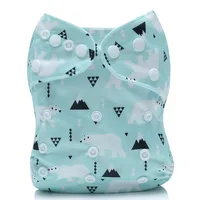 

High Quality Washable Baby Diapers Reusable Cloth Diaper nappy with all size in one pocket