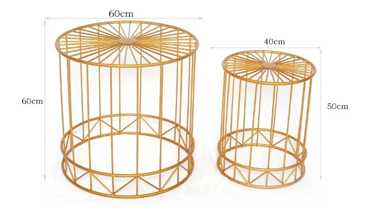 OEM rose gold side  modern coffee table for living room tea table
