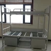 luoyang double decker metal bunk beds with high quality detachable beds for school office home and military
