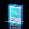 2014 plastic brick / acrylic block / perspex paperweights