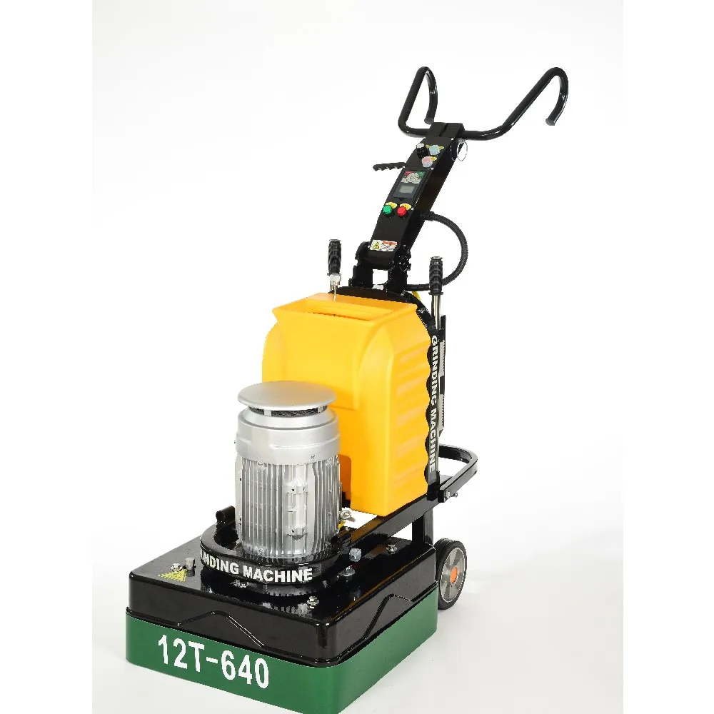 12 头水泥硬化地板抛光机