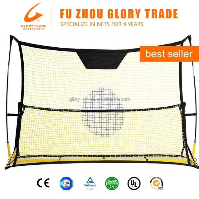Wholesale High Quality Rebound Soccer Training Goal Net With Target Zone