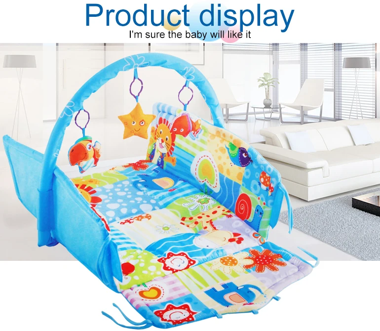 High Quality Nontoxic Large Soft Custom Cheap Baby Play Mats For