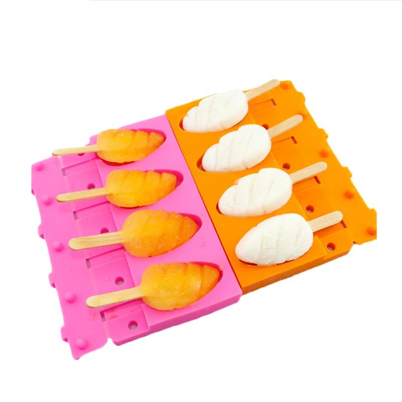 

Colorful candy color silicone popsicle mold/Silicone ice lolly moulds/Silicone ice cream mould, Pink, yellow, blue, orange, purple