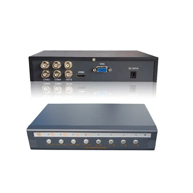 
4 Channel PIP AHD Full Realtime Color Video Quad Splitter With TVI AHD CVI D1 PORT 