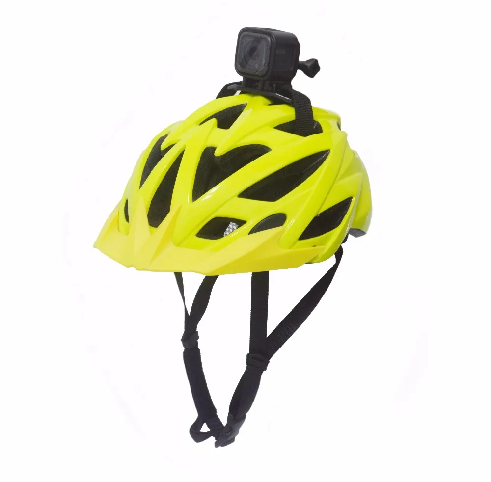 Action Camera Accessories Vented Bicycle Helmet Strap Belt Holder Mount