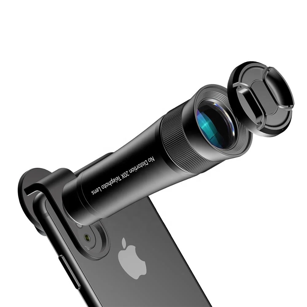 

2019 XENVO premium cell phone camera lens kit 20x Telephoto monocular lens for outdoor activity