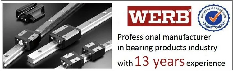 High precision linear motion system HGW25HC rail block