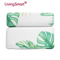

Comfortable, Soft Green Leaf PVC Foam Large Bath Pillow