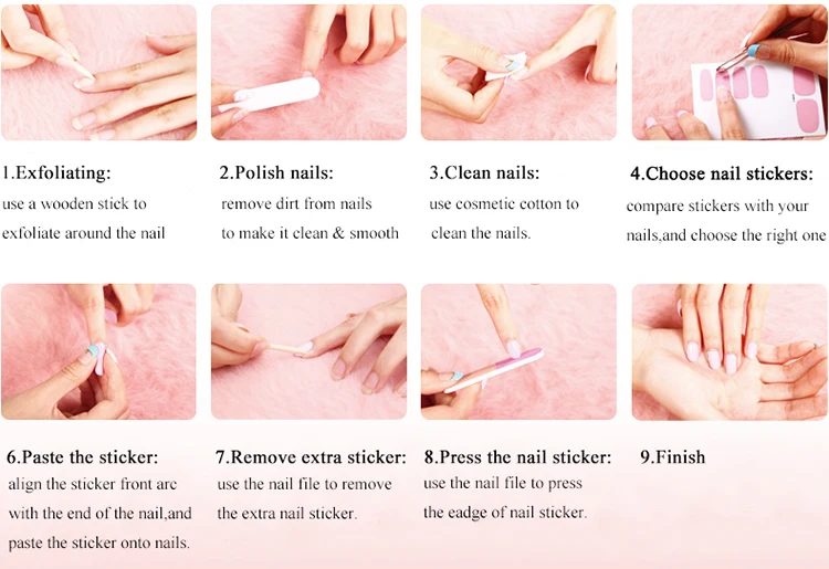 nail sticker company