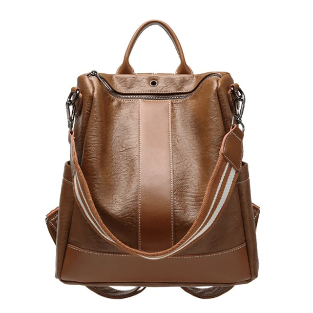 

BEARKY manufactory wholesale 2019 new hot sales pu leather women's ladies fashion backpack purse woman pu backpack shoulder bag, Black/brown/pink/acceptable customize