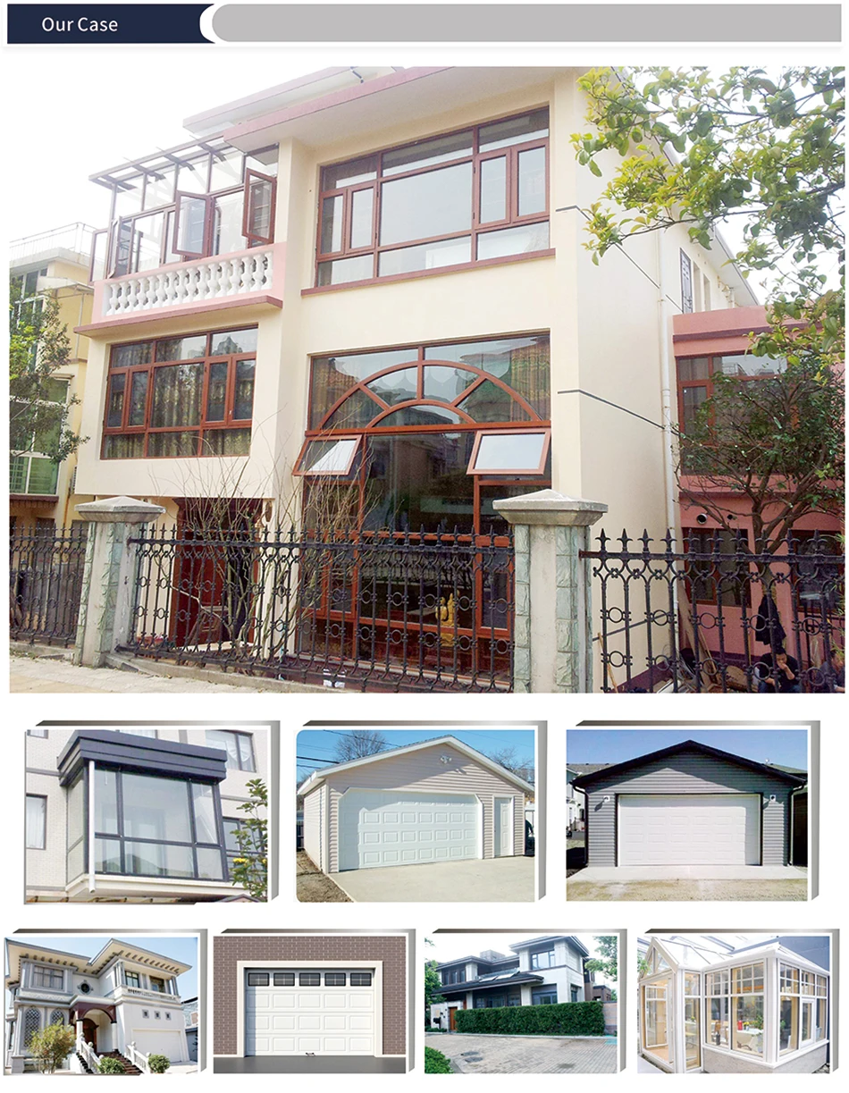 European Standard bay bow windows soundproof thermal break aluminum fixed corner glass windows with blinds built for commercial