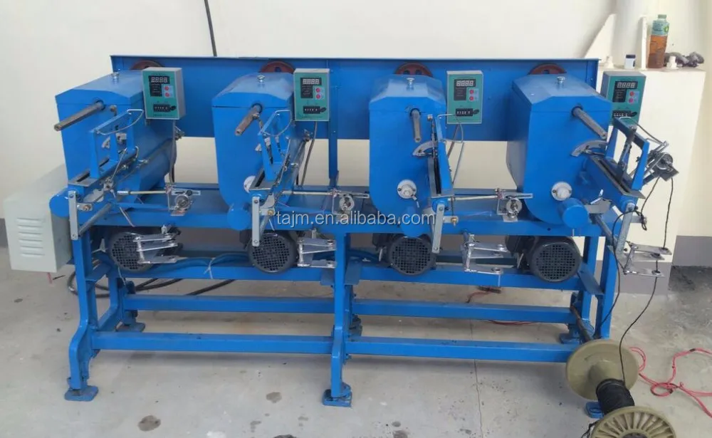Multispindles Precision Cross Winder Type Twine Spool Winding Machine