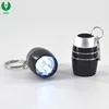 Colorful Fashion LED Beer Keychain, Glow Keyring, Blinking Key Holder