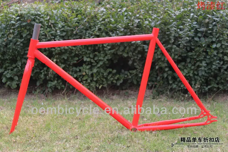 chromoly bike frame