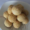 Frozen dessert Sesame Ball for ASIA BUFFET