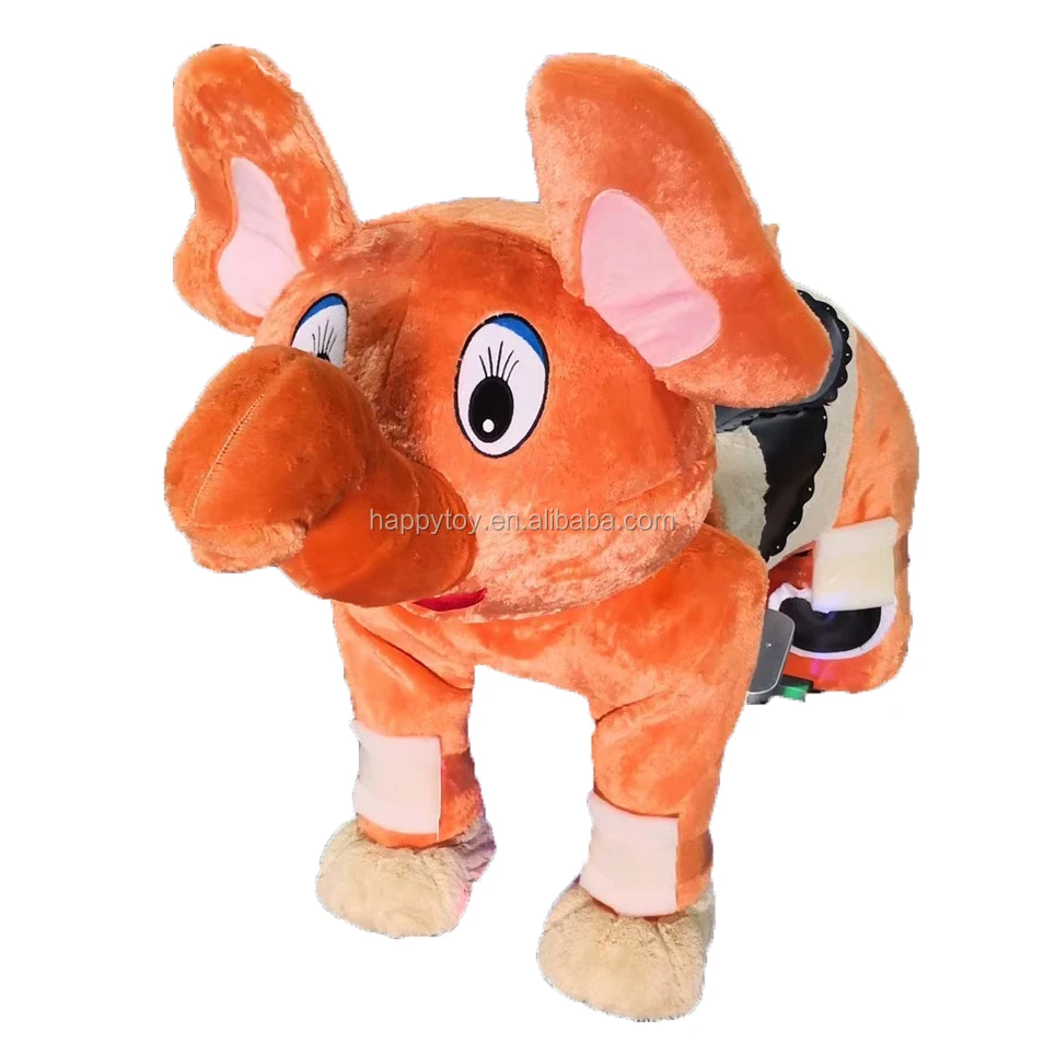 ride on plush animals