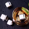 Whiskey stones stainless steel wine cooler reusable ice cubes