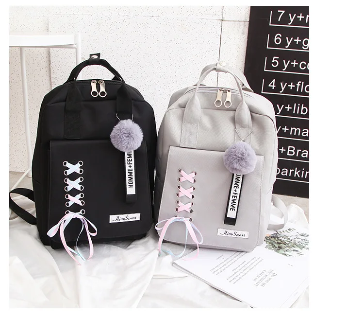 

China suppliers custom promotional cheap polyester school backpack bag for girls, Custom made