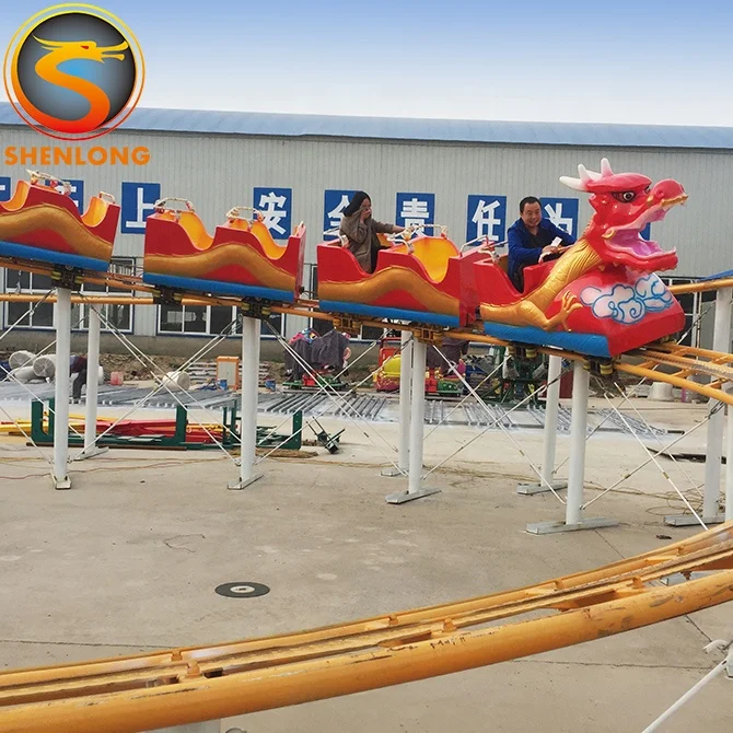 Factory Price Theme Park Ride Backyard Kids Wacky Worm Game Small Roller Coaster