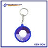 rubber UV tester keychain, color changing UV sensor for outdoor activities