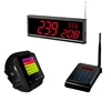 Artom wireless Kitchen call server system for chef calling waiter with a touched transmitter and waterproof watch
