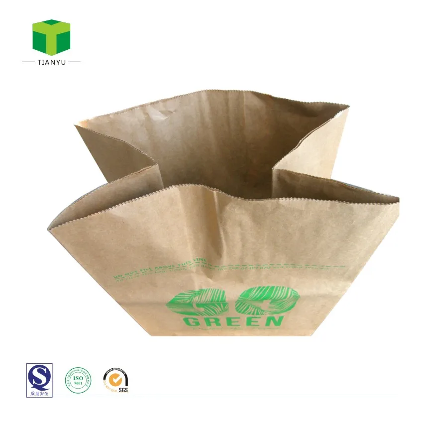 Eco-Friendly Biodegradable Two Layers Lawn and Leaf Bag Compost Bag Printed  Paper Bag for Garden Waste Garbage Trash - China Paper Lawn and Leaf Bags,  Paper Yard Waste Bags