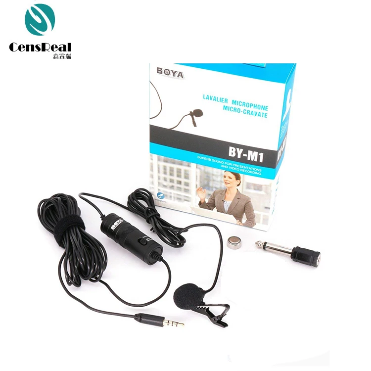 

Speech Lavalier Microphone Mini BY-M1 for Broadcasting Recording