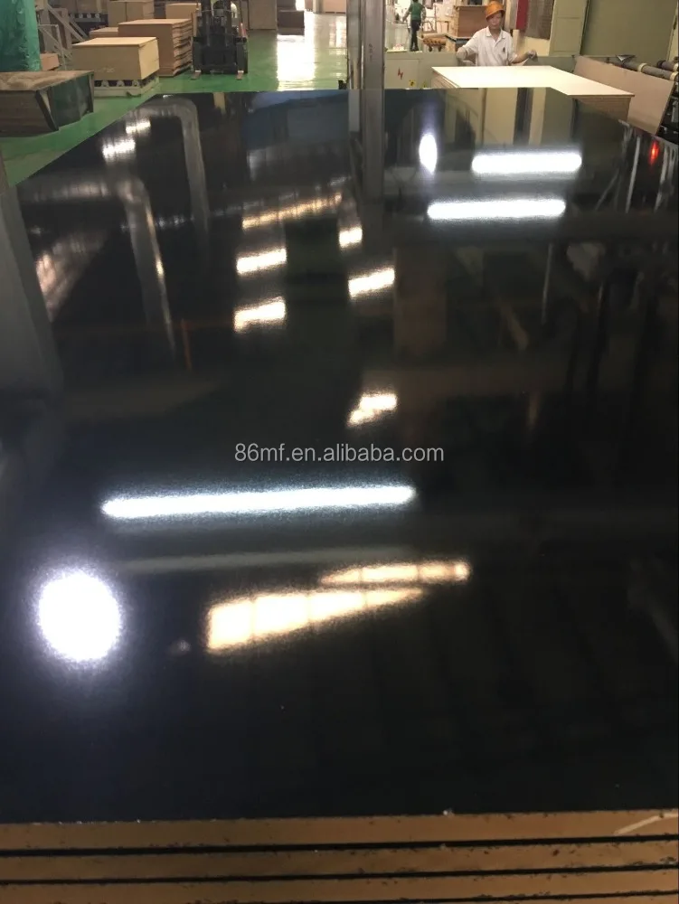 
18mm double side high gloss melamine mdf panel in different colors 