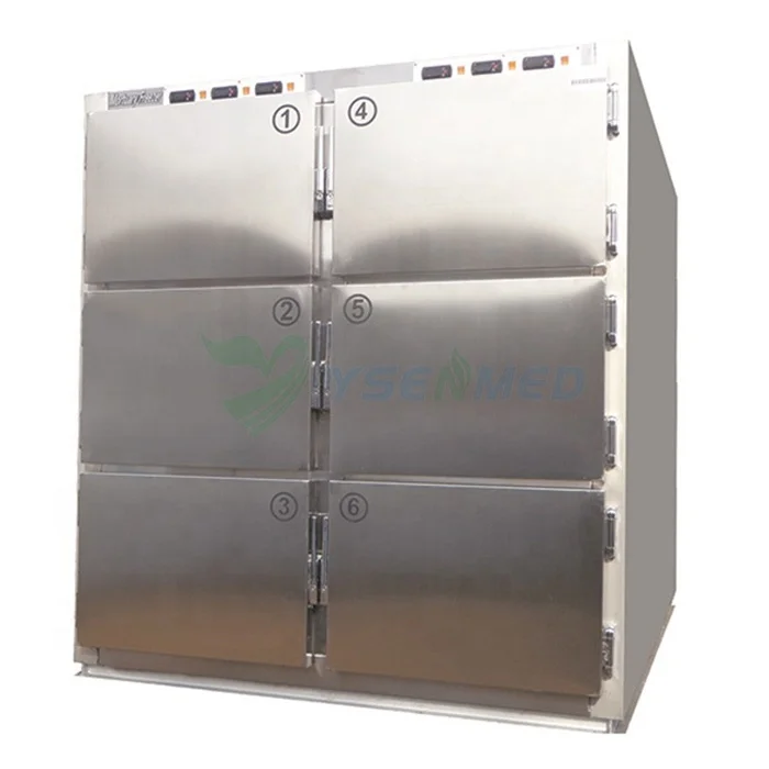 6 Bodies Mortuary Refrigerator Ysstg0106 Buy Mortuary Refrigerator
