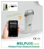 7.5Mhz linear wireless USB ultrasound probe price/Mini ultrasound device/Ipad Iphone ultrasound scanner MSLPU35Q