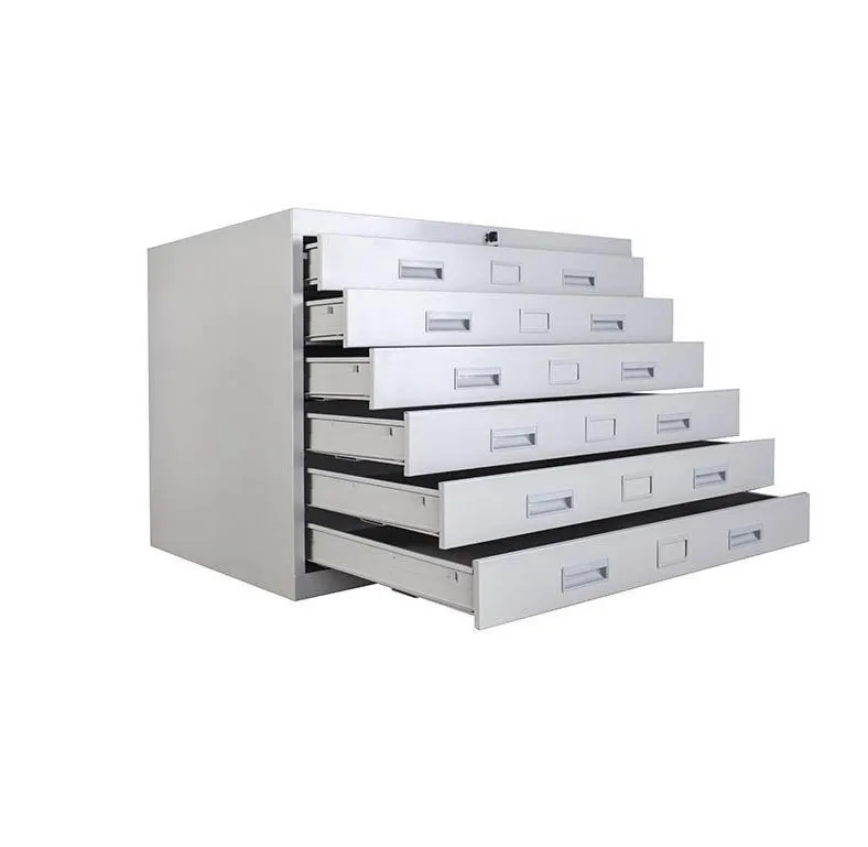Metal A1 Paper Drawing Flat File Cabinet - Durable & Secure