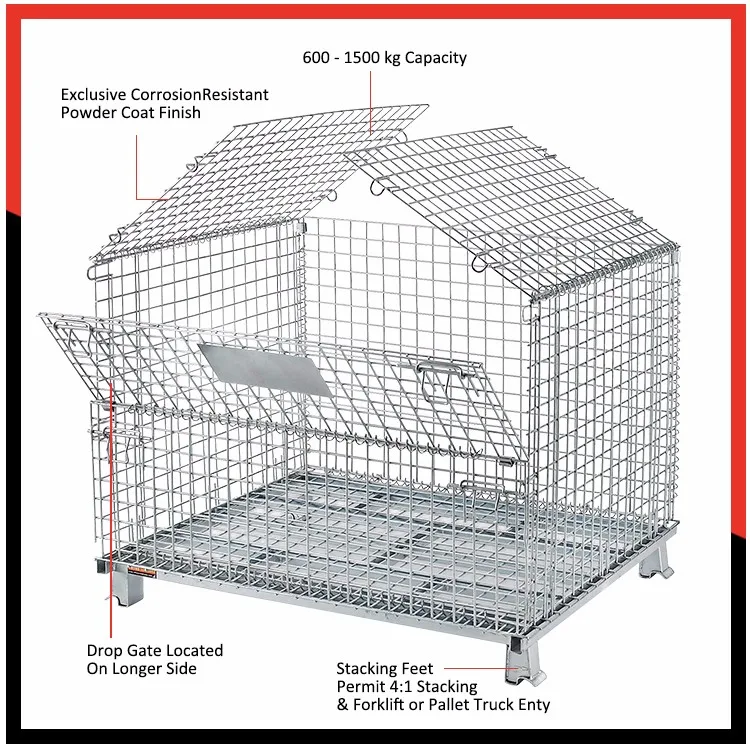 wire mesh storage cage 2