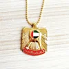 Falcon Die Cut Necklace, 3D Double-side Logo Necklace, UAE National Day Gifts