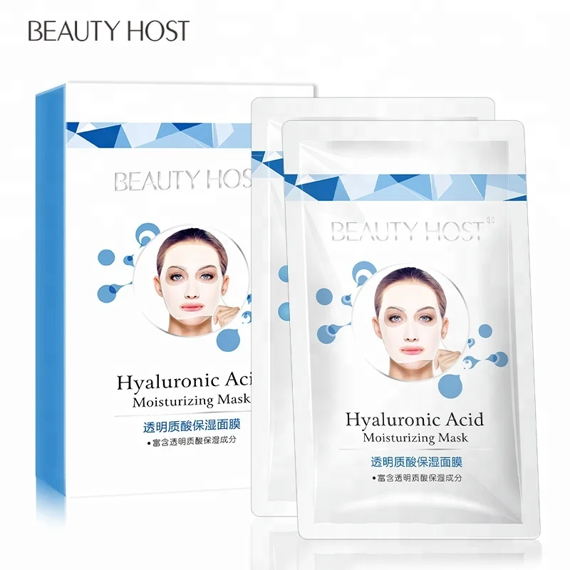 

Beauty Host Hyaluronic Acid Moisturizing Mask,custom printed face mask, White