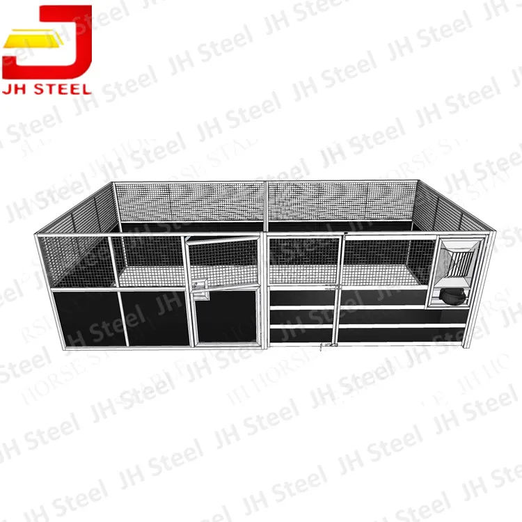 

Prefabricated Horse Stable Box Other Animal Husbandry Equipment