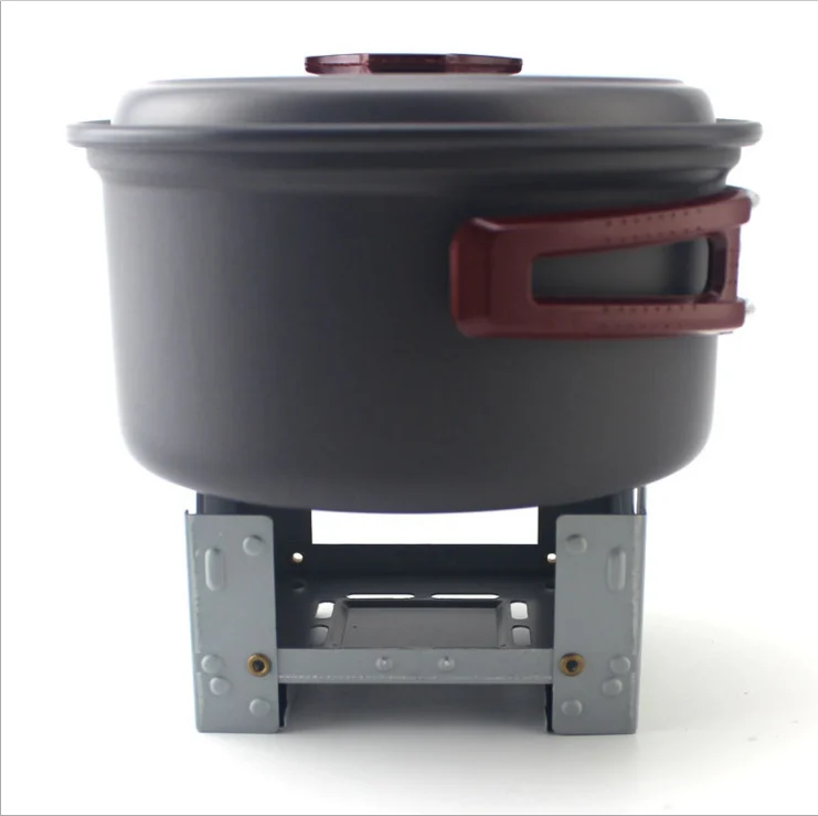 户外野营远足钛迷你液体酒精超轻便携炉灶