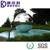Stainless steel sphere water feature