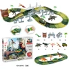 kindergarten in Playground race toys sets dinosaur track toy 144 tracks presents for 10 year old boys