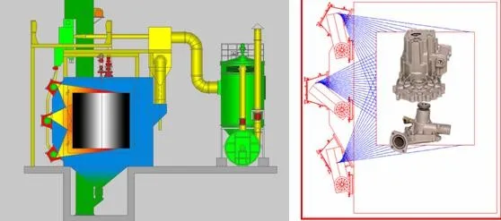 转台抛丸机,旋转喷砂清洗机 - buy 转盘喷丸机,手推车喷丸清洗机,转盘