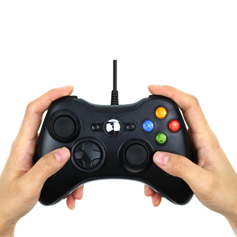 High Quality for Xbox 360 Wired Controller USB Wired Game Gamepad for Xbox 360 Window PC Controller
